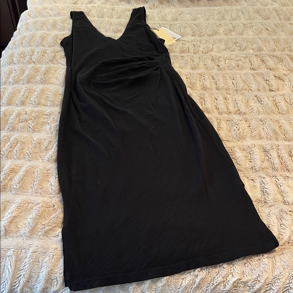 Nation LTD Black Midi Dress